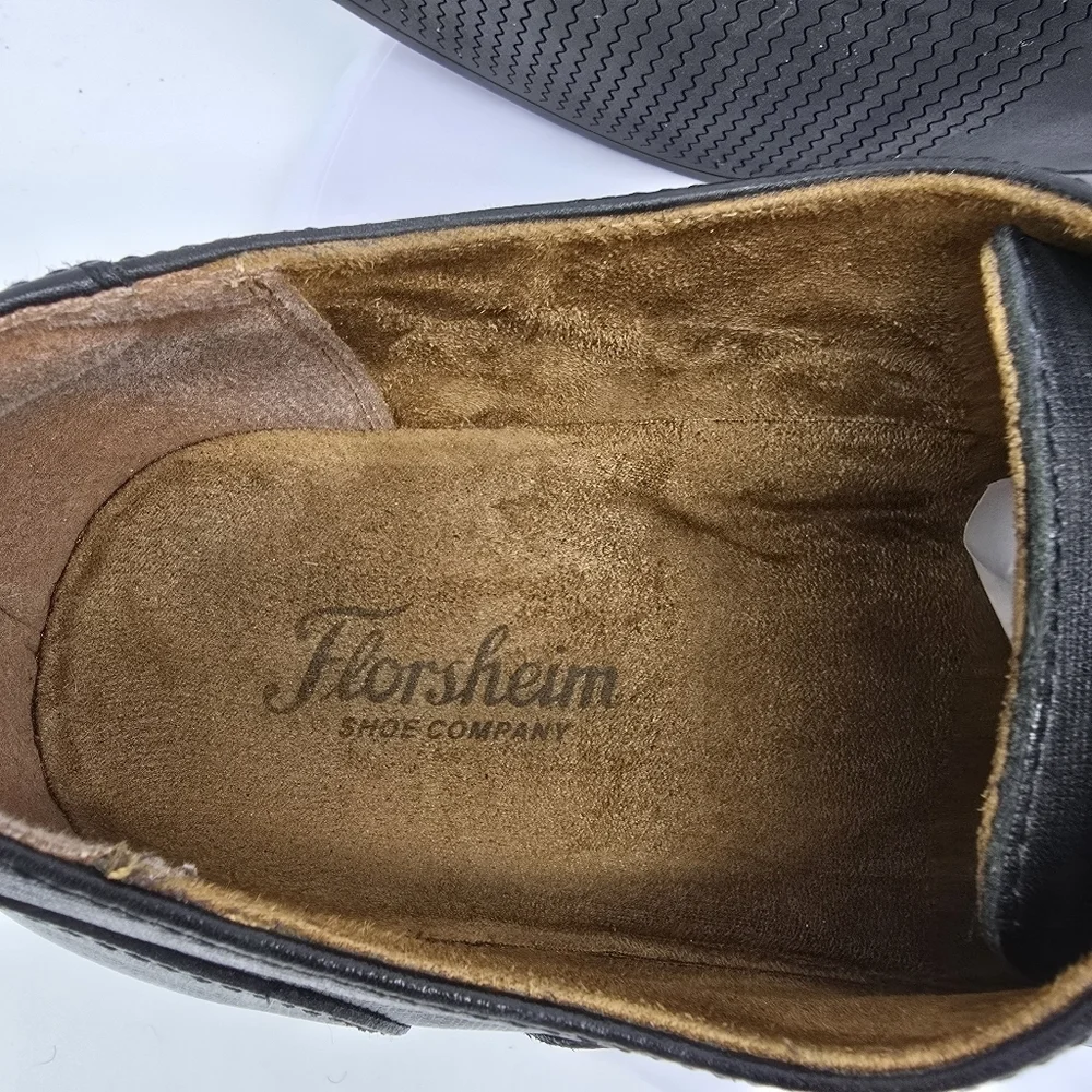 Florsheim Shoe Men's 11 D Postino Cap Toe Oxfords Black